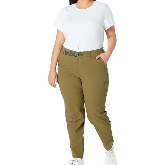 The North Face Plus Size Paramount Mid-Rise Pants (Military Olive) - Picture 1 of 4